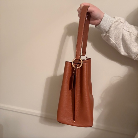 Coach Polished Pebble Leather Charlie Bucket Shoulder and Crossbody Bag - Picture 3 of 13
